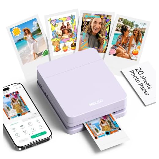Nelko Portable Wireless Photo Printer