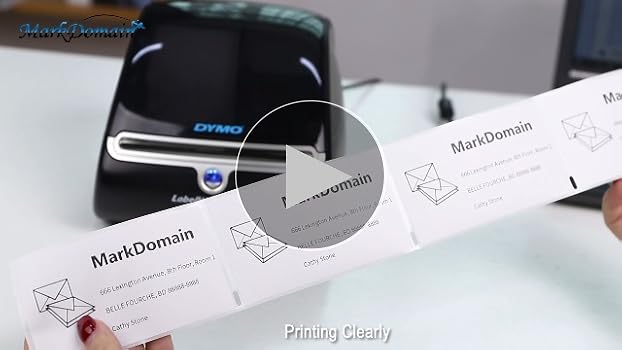 30 Compatible Rolls 99012 S0722400 36mm X 89mm Address Labels For LabelWriter 4XL 450 400 330 320 310 Twin Turbo Duo Seiko SLP 450 430 420 400 240 220 200 120 100 Pro Plus (260 Labels Per Roll