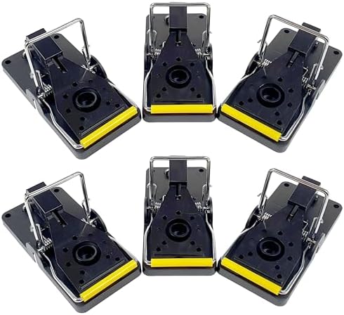 Candoly Ruckzuck Mausefalle - Beißfalle, 6Er Pack: Schlagfalle Für