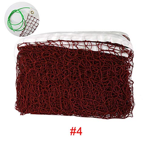 Rede de Badminton para treinamento diário, exercício recreativo, competição