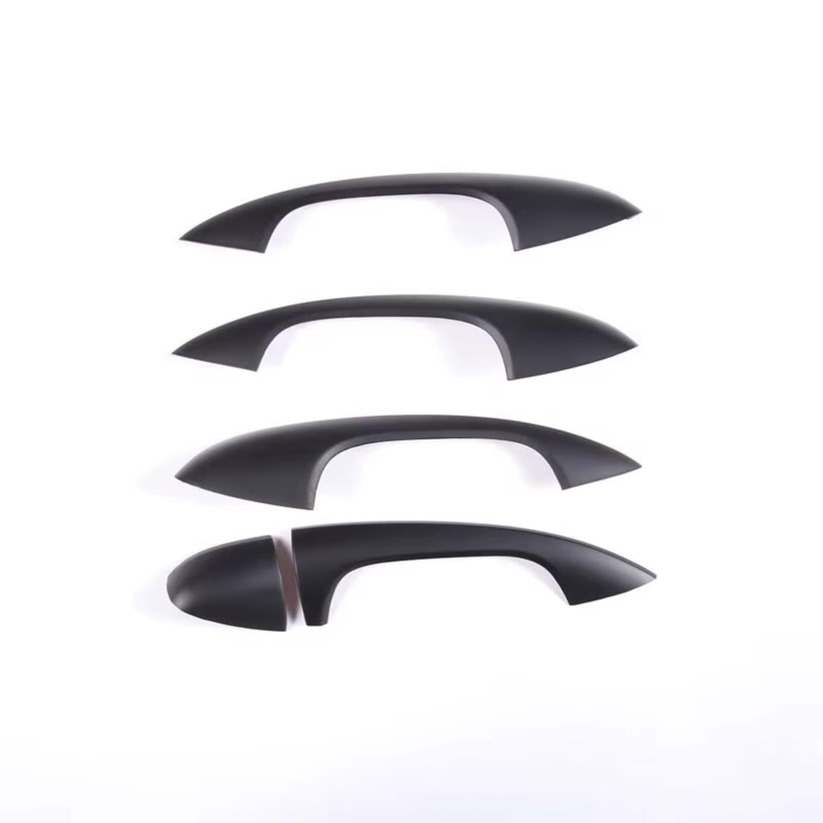 Rcuihgfb Matteblack Door Handle Shell Compatible With Benz For W177 V177 2019-2023 For W247 2020-2024 Car Exterior Door Handle Cover Trim Set(Matteblack)