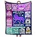 Horse Blanket-Horse Gift for Boys Girls Horse Lovers-Cute Cartoon Horse Pattern Throw-Super Soft Lightweight and Warm Used for Sofa Bed Camping 40