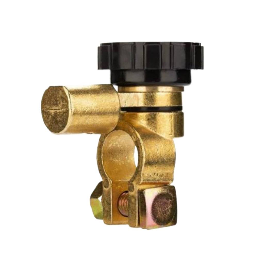 ISURE MARINE Interruptor de terminal automotriz Conector aislador de desconexión rápida Rojo Negro(2Pcs)