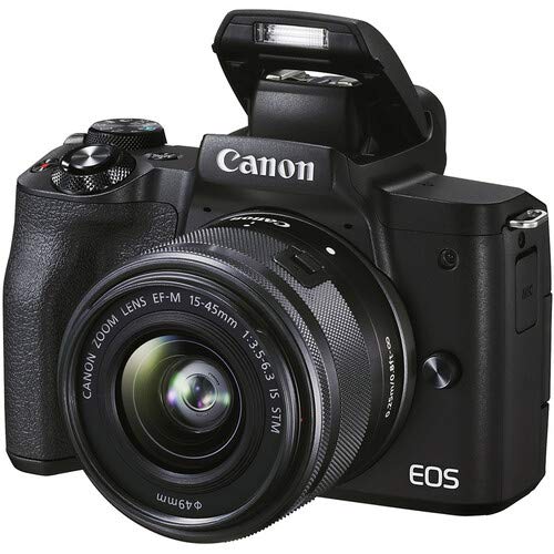Canon M50 Mark II 15-45mm f3.5-6.3 is STM Digital Zoom Camera (Black) amazinggiftidea-com