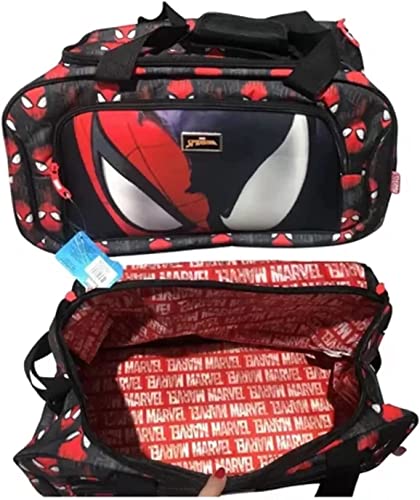 Sacola Mala de Viagem Homem Aranha Preta