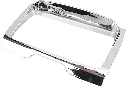 Miniatura 5 de Medidor estéreo de tres líneas cromado para motocicleta, compatible con Harley Touring Street Electra Tri Glide Ultra Limited 2014-2022