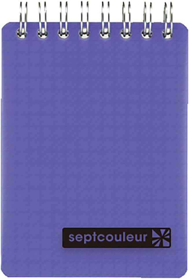 Maruman N577B-09 Notepad Notebook, Septocrulle, A7, Orange, Set of 10