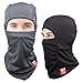 Dimples Excel Balaclava Motorcycle Tactical Skiing Face Mask [2 PACK] (Black + Grey)