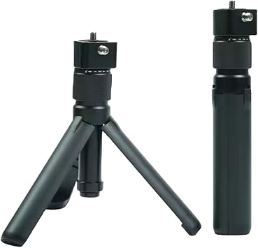 Adjustable Foldable Tripod Bullet Aluminum Alloy Perfect for Insta360 X3,ONE RS,GO 2,ONE X2,ONE R,ONE X,ONE Multi-Functional Tabletop Fold Tripod