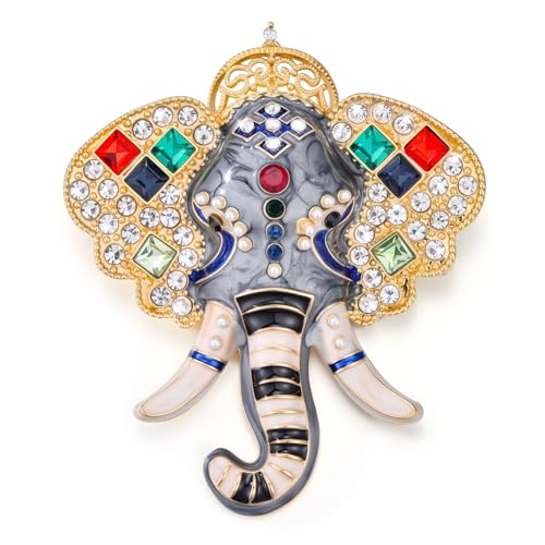 Image of Cute Animal Brooch Pins, Animal Theme Brooches Accessories for Clothes, Birthday Christmas Gift for Women