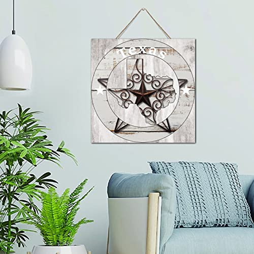 Cadeau décoration bois Texas de 30cm pour une crémaillère unique