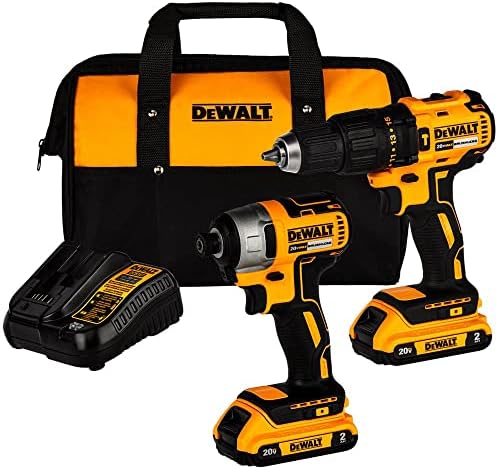 Dewalt Kit Furadeira e Parafusadeira de Impacto com Parafusadeira...
