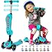 Scooter For Kids with Folding Seat – 2019 NEW 2-in-1 Adjustable 3 Wheel Kick Scooter for Toddlers Girls & Boys – Fun Outdoor Toys for Kids Fitness, Outside Games, Kid Activities – Boy & Girl Toys