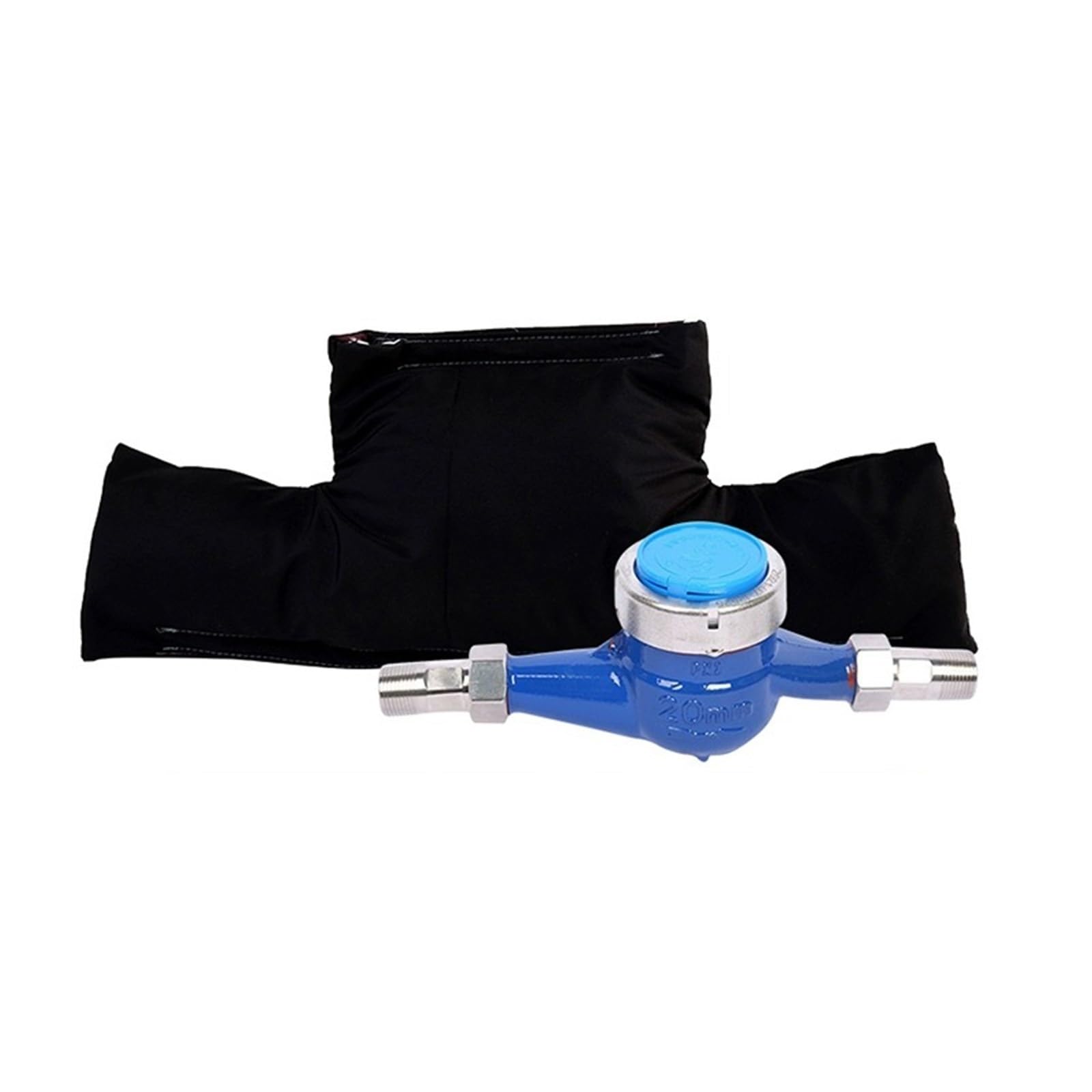 Manchon de protection antigel étanche pour compteurs d'eau réutilisable
