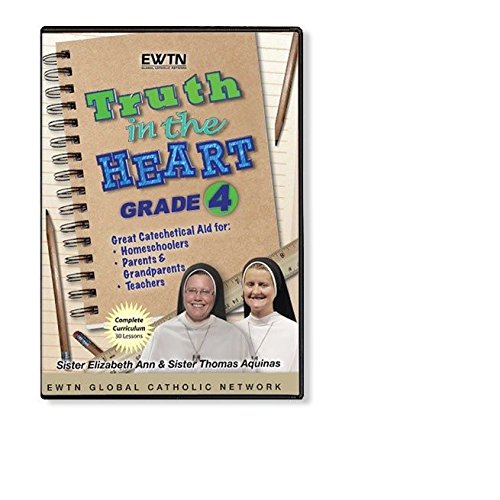 TRUTH IN THE HEART: GRADE 4 *FOR CHILDREN/HOME SCHOOLING *COMPLETE SEASON * AN EWTN 8-DISC DVD