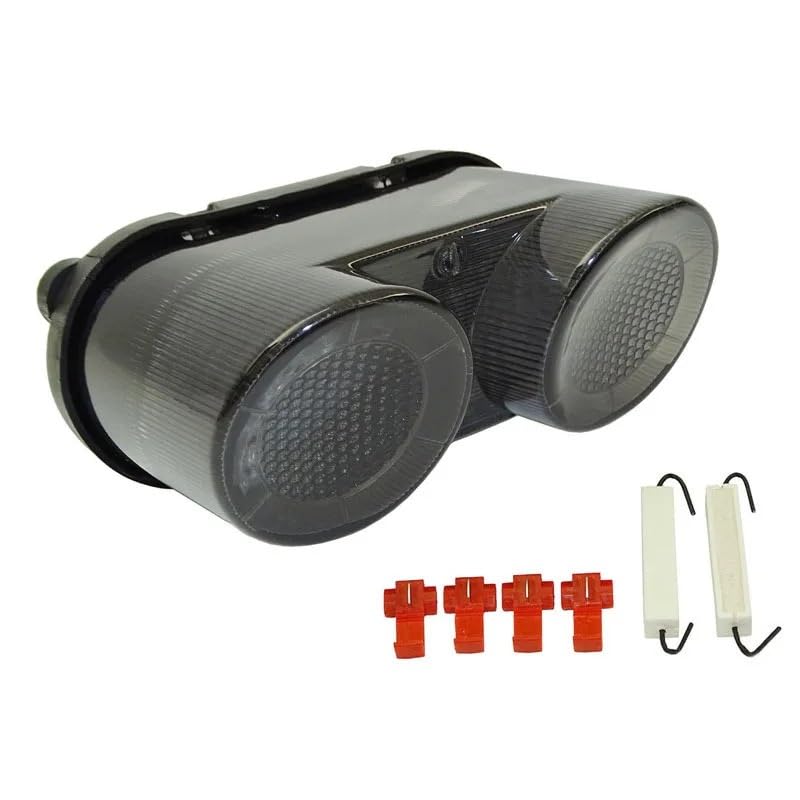 Luce Freno Posteriore Indicatori Di Direzione Freno Fanale Posteriore Moto Luce LED Integrata Per R1 2000-2001