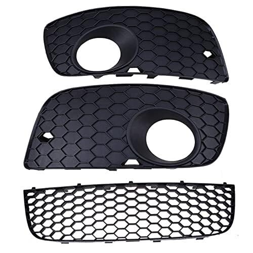 Rejillas de radiador con faros antiniebla centrales para parachoques delantero de Jetta y Golf Mk5