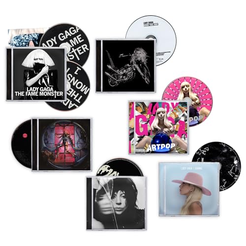 Lady Gaga Complete Discography CD Collection: Fame + Fame Monster (+ 2 Bonus Tracks) / Artpop / Joanne / Chromatica / Mayhem