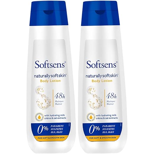 Softsens Hydrating Body Lotion 48H Moisturization 200ml x2