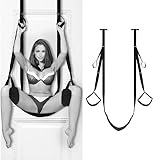 Over The Door Swing Sex Adults Heavy Duty Door Mount Sex Slingshot Swing for Adults Portable Sling Sex Frame Stand Sex Furniture for Bedroom Adults Couples Kinky Play Sex kit for Woman Sweater F24