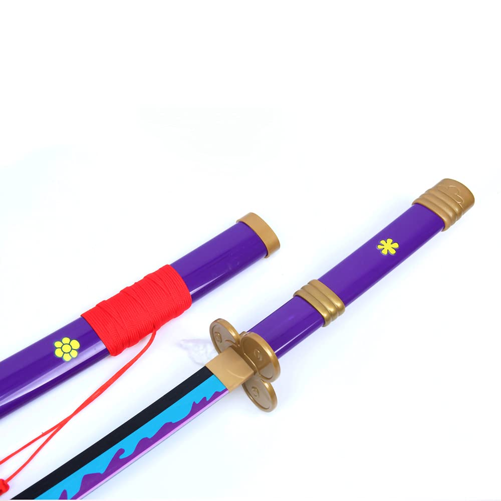 One Piece Spada Per Roronoa Zoro Cosplay, Anime Giapponese Di Bambù Puntelli Della Pala, Katana Samurai Lama Giocattolo Modello