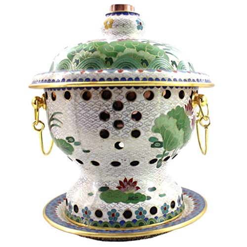 Olla para Fondue de Cobre 18 cm Color Blanco miniatura 1