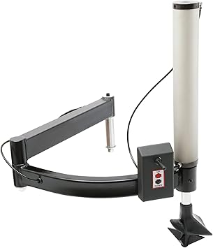 Tire Changer Machine Auxiliary Arm Left Auxiliary Arm Assist Tire Changer Helper with Square Post for Cars Tire Wheel Changer Tool 22.6x26.3x28.7in