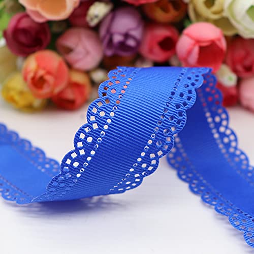 50 yards/lot 30mm hohle blumen solide grosgrain bänder stoffband spitze diy handgemachte haar-accessoires-352