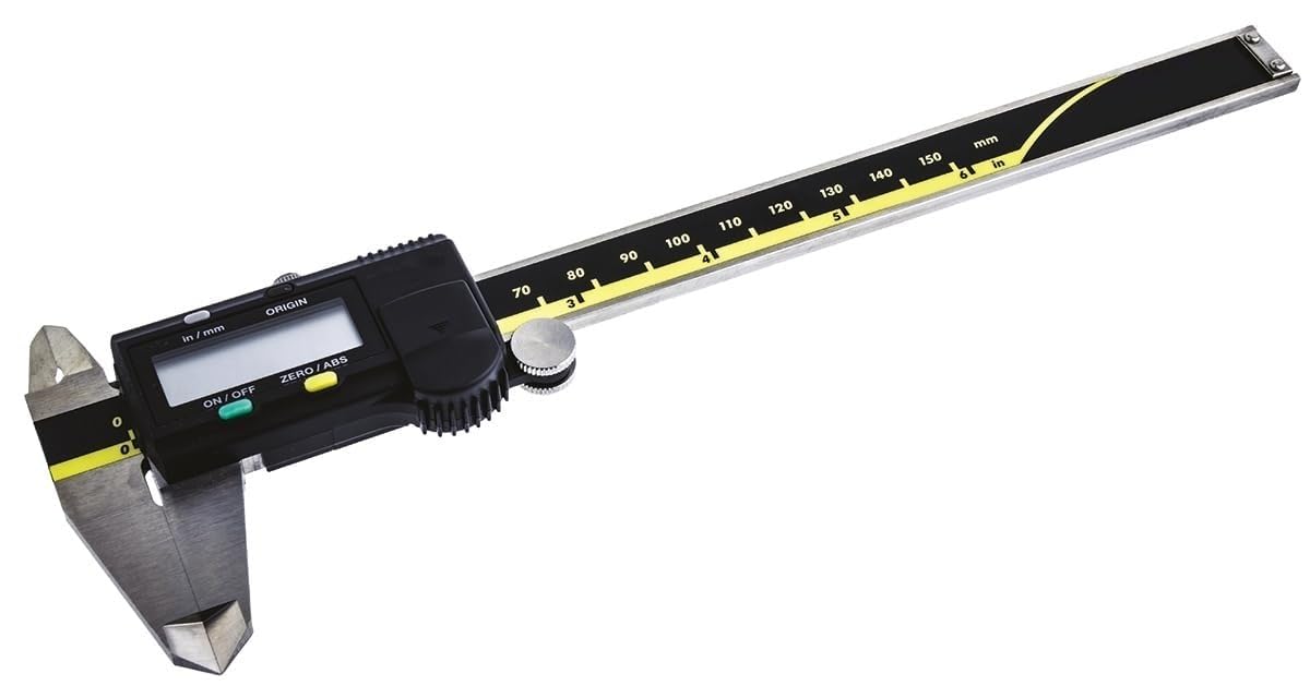 ミツトヨ ノギス 500-196-30 CD-6 ASX 500-196-30 Caliper 6″ (150 mm) – High-Precision AOS Encoder, .0005