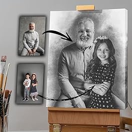 Add Loved One to Photo, Family Portrait from Different Photos, Combine Photos, Memorial Gift for Dad Mom, Memorial Gift for Loss of Father & Mother, Loss of Father Gift for Daughter