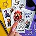 BulbaCraft 36 Pcs Rock Stickers, Band Stickers for Adults, Rock Decals, Nu Metal Decals