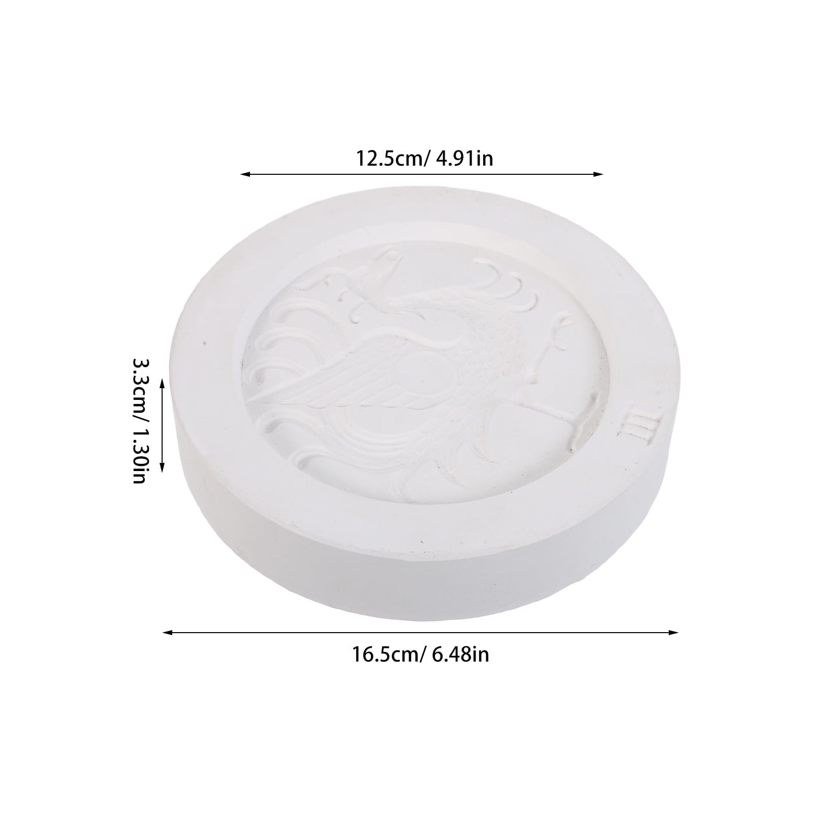 Stampo per Modellare la Ceramica Creatura Vermiglia in Gesso