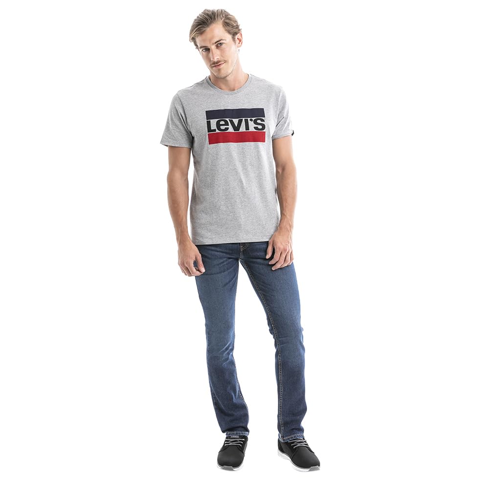 Levi's Herren Sportswear Logo Graphic T-Shirt,Grey,L