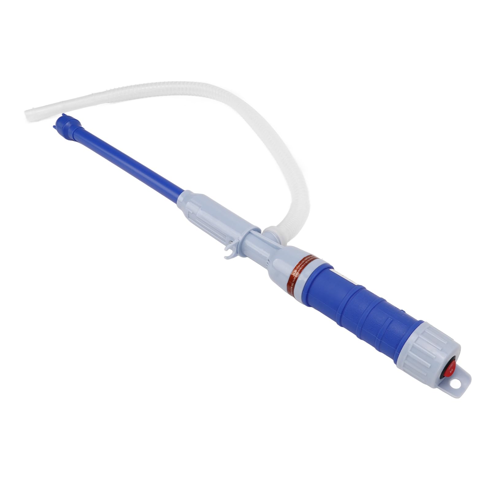 Bomba de Transferencia de Líquido, Bomba de Sifón de Líquido Eléctrica Portátil Multiusos para Tractores (Azul)