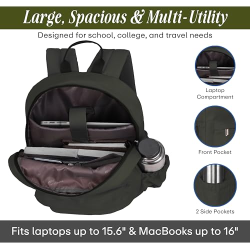Image of Protecta Spectrum Backpack with 15.6 Inch Laptop Compartment for Men & Women Ideal for Office & College