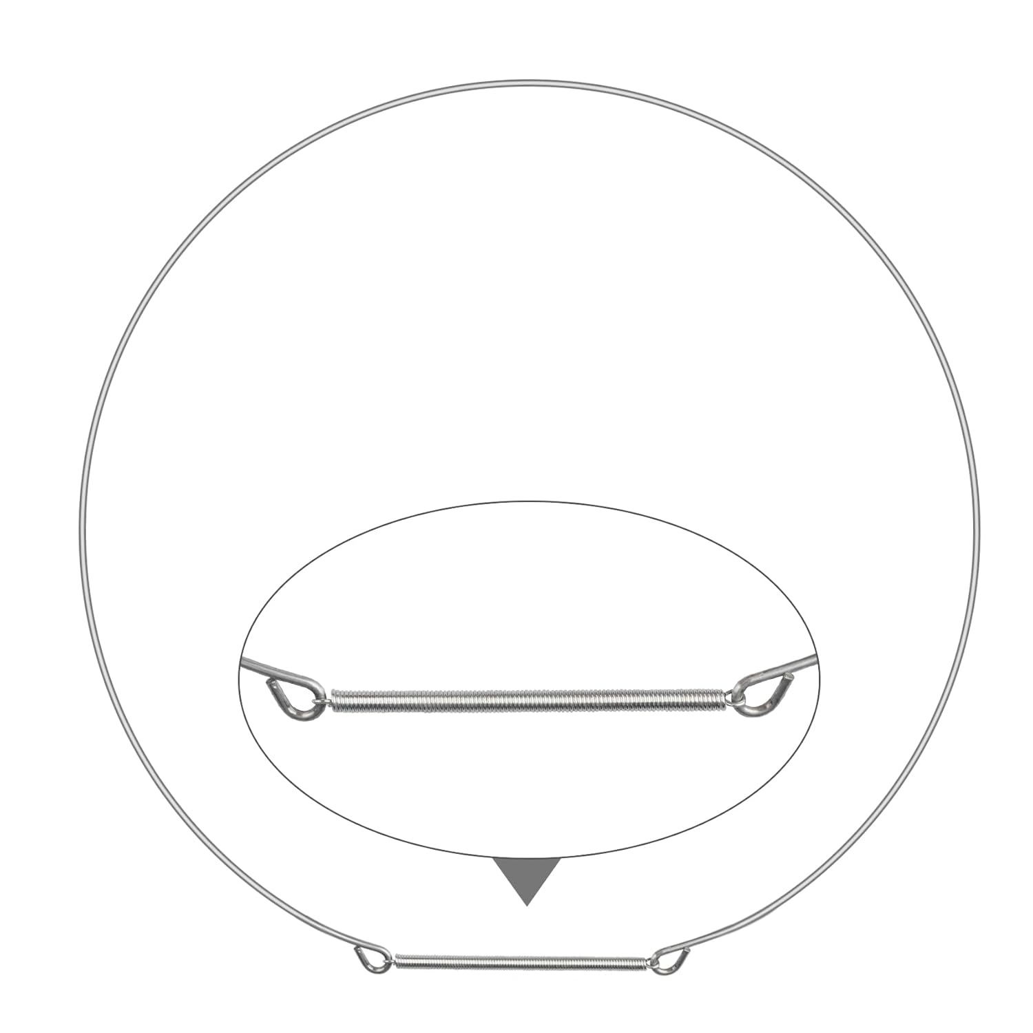 134616300 Washer Clamping Unit, Compatible with Frigidaire EWFLS70JIW0, EWFLS70JMB0, EWFLS70JRR0, EWFLS70JSS0, EWFLS70JTS0, Replacement 1482858 EA2349238 PS2349238 AH2349238, Replacing 7134616300 0310