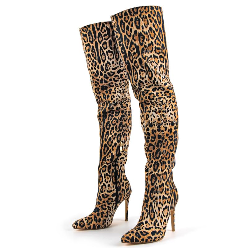 Women's Thigh Boots for Women Over The Knee Thigh High Heels Long Boot4