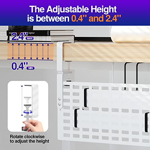 Under Desk Cable Management No Drill, Xpatee 16” Desk Cable Management ...