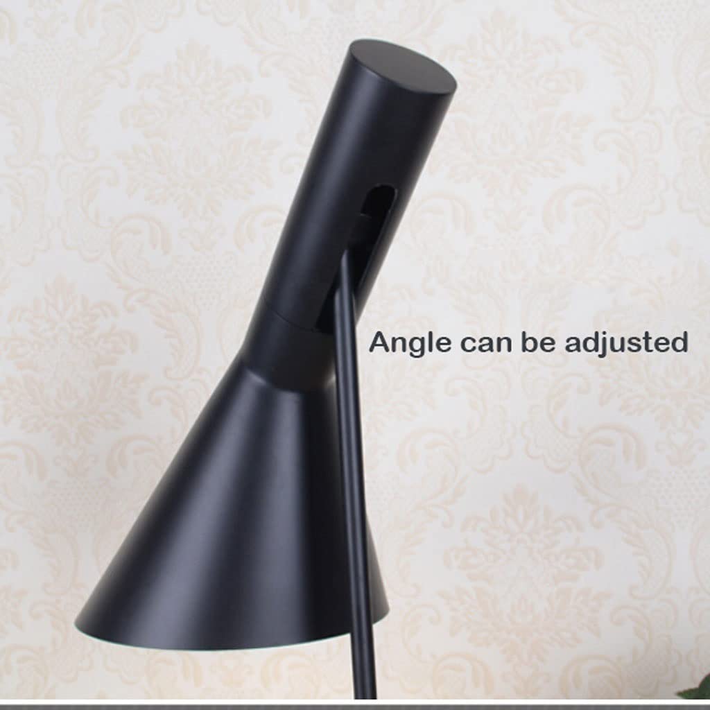 Lampa stołowa Nordycka nowoczesna lampa stołowa LED do sypialni kreatywny salon Study lampka nocna lampa stołowa do nauki Lampa stołowa LED(Zwart)