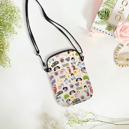 Healing Cartoon TV Show Inspired Gift Cartoon Lover Molly Lovers Gift Crossbody Bag3