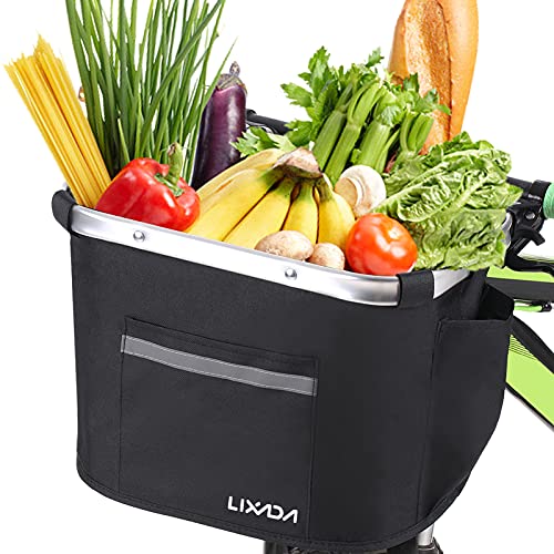 Lixada Bike Basket Waterproof Small Pet Cat Dog Carrier Bicycle Handlebar Front Basket,Quick Release Easy Install… - Image 3