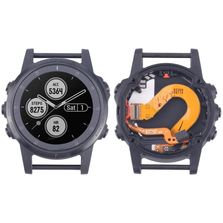 Réparer écran Garmin Fenix 5S Plus Sapphire tactile brisé avec cadre complet