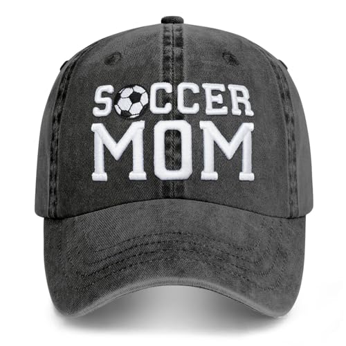 Image of Mothers Day Snapback,Adjustable Embroidered Mom Dad Trucker Hat,Cotton Baseball Cap