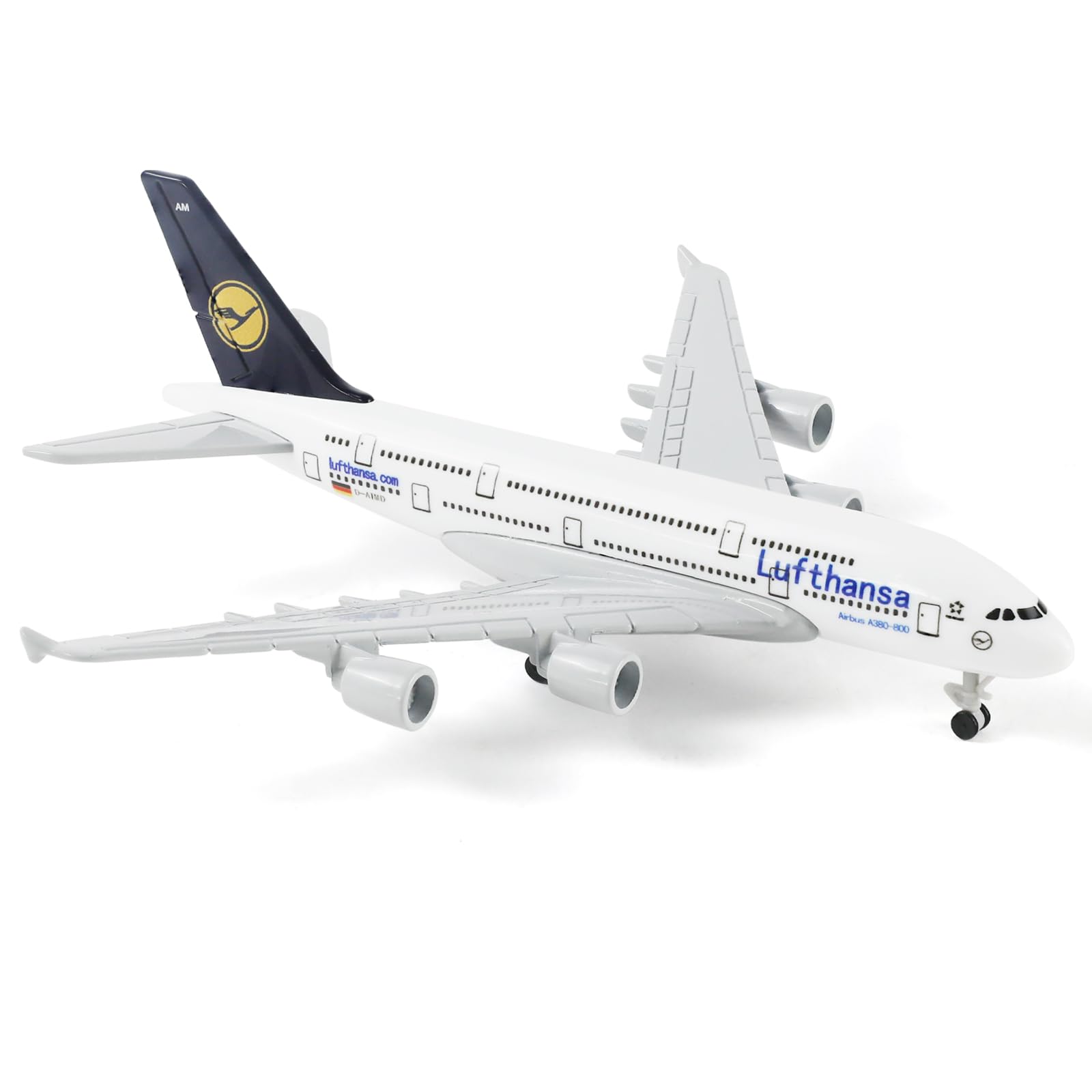 Amazon.com: QIYUMOKE 1/400 for Germany A380 Airplane Model (6-inch