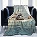 Coperte Super Morbido In Peluche Leoni Rinoceronti Elefanti Giraffe Barca Coperta Plaid in Flanella per Letto e Divano, Leggere, Calde, accoglienti e Resistenti Coperte