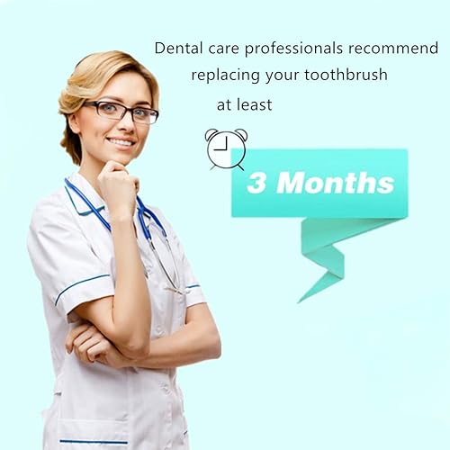 Miniatura 9 de Cabezales de cepillo de dientes de repuesto compatibles con Oral B Braun paquete de 4 cabezales de cepillo de dientes eléctricos profesionales