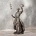 UNICORN STUDIO 12 Inch Obatala The Creator Orisha Santeria Yoruba Cold Cast Resin Bronze Finish Sculpture
