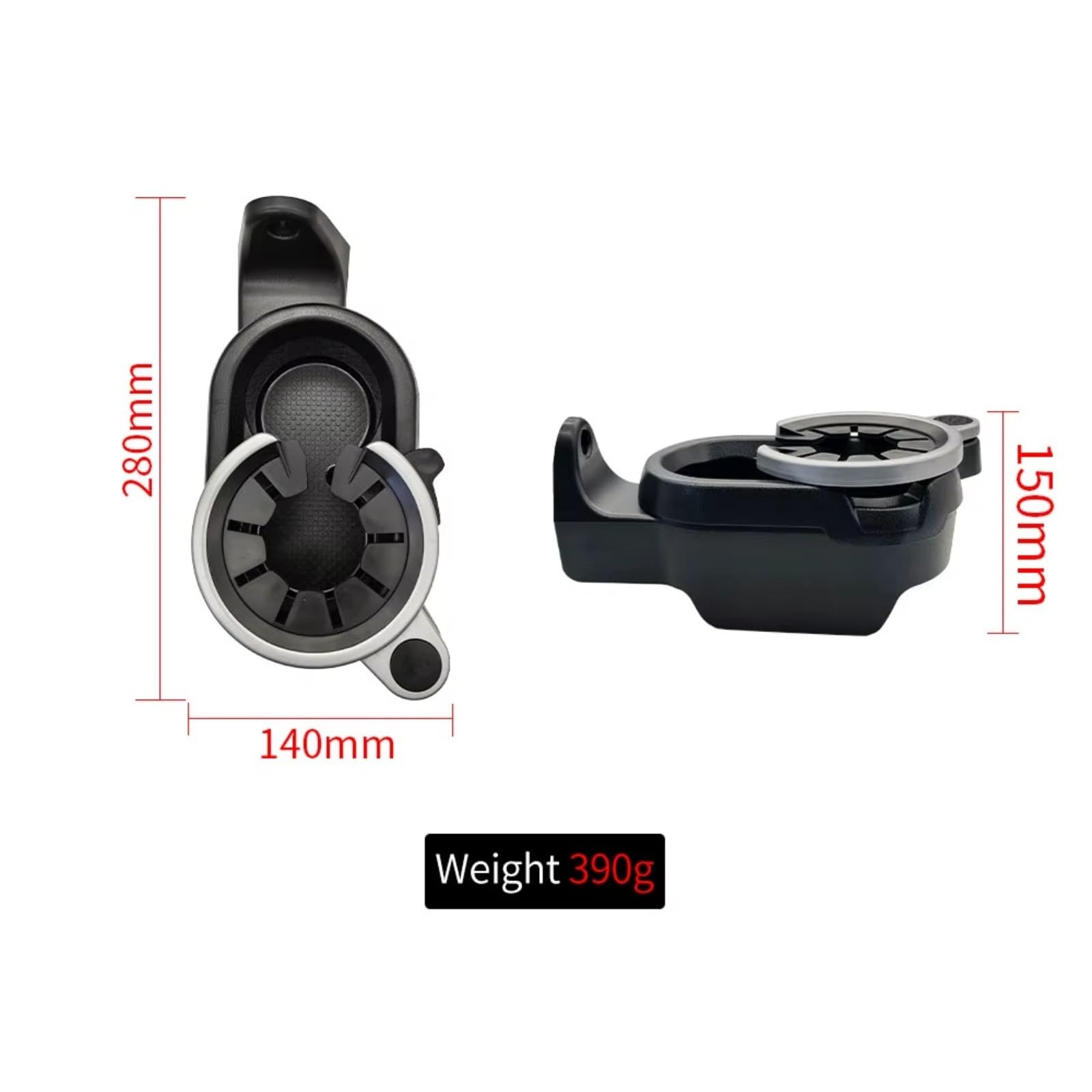 Auto Innenraum Zubehör Compatibile Con Benz Per Smart Fortwo 2007 2008 2009 2010 2011 2012 2013 2014 2015 Supporto Per Bevande Auto Supporto Tazza Console Centrale Doppio