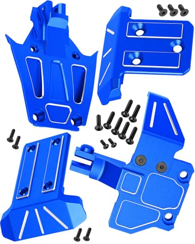 RCYouHott RC Aluminium Front Rear Chassis Brace Mounts/Skid 