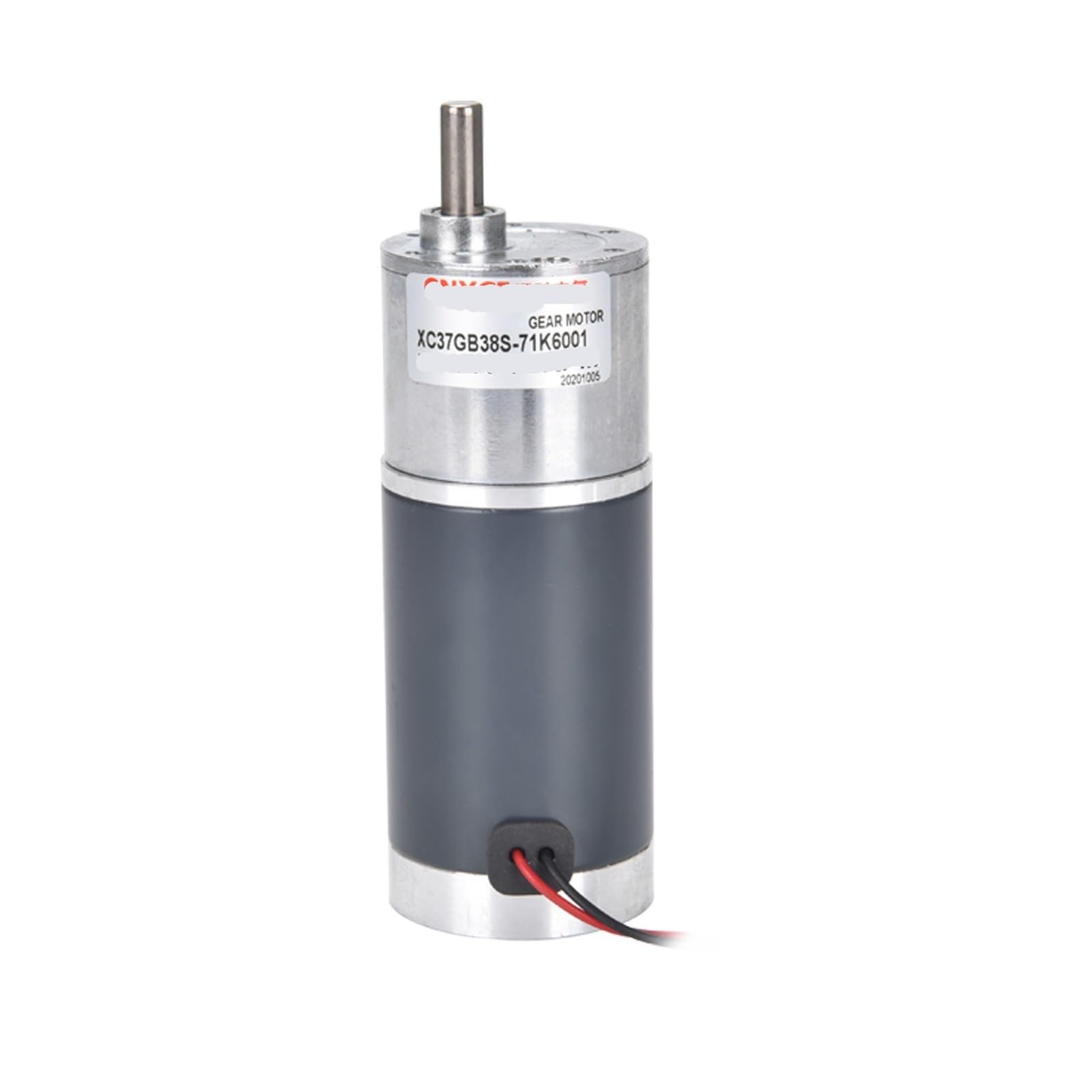 ZIDRMTKVK DC Reduction Motor XC37GB38S Gear Speed Regulation 12V Large Torque Forward and Reverse(12V105 rpm)